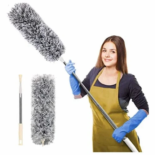 Foldable Grey Fan Duster