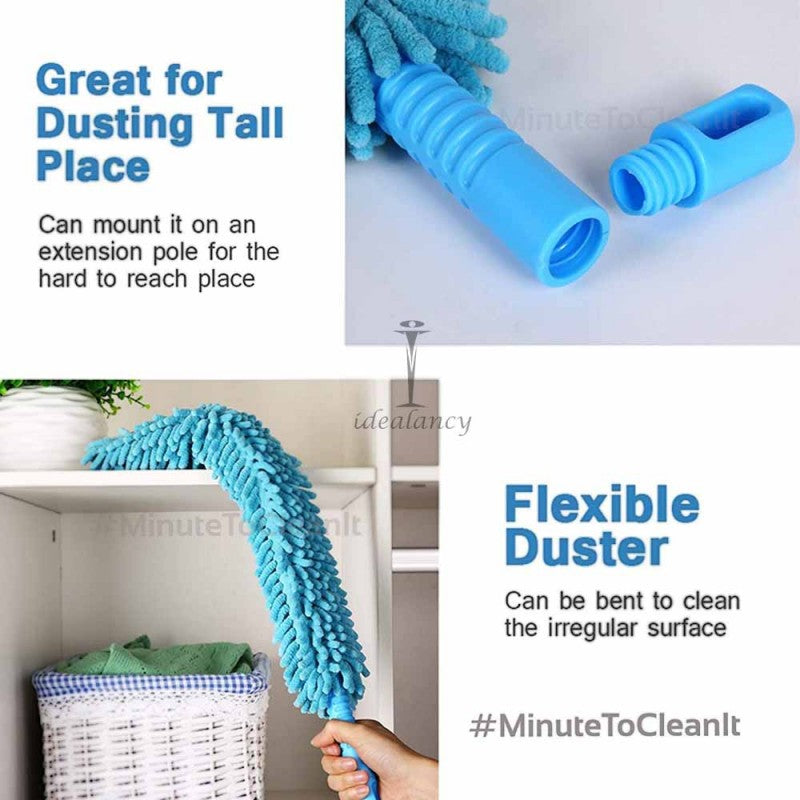 Microfiber Flexible Fan Duster