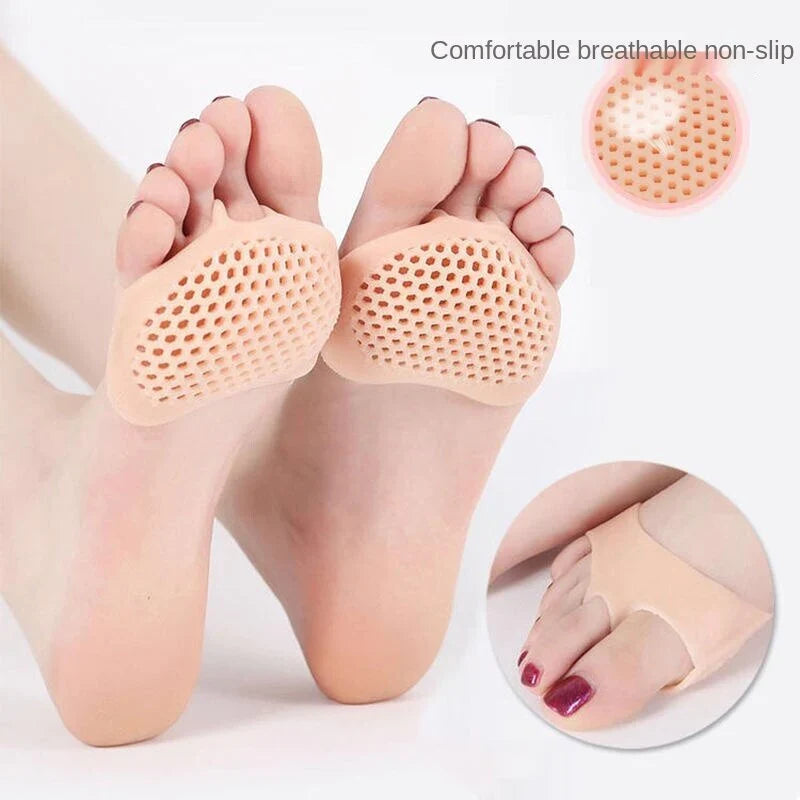 Comfortable Silicone Toe Finger Pads - Pair