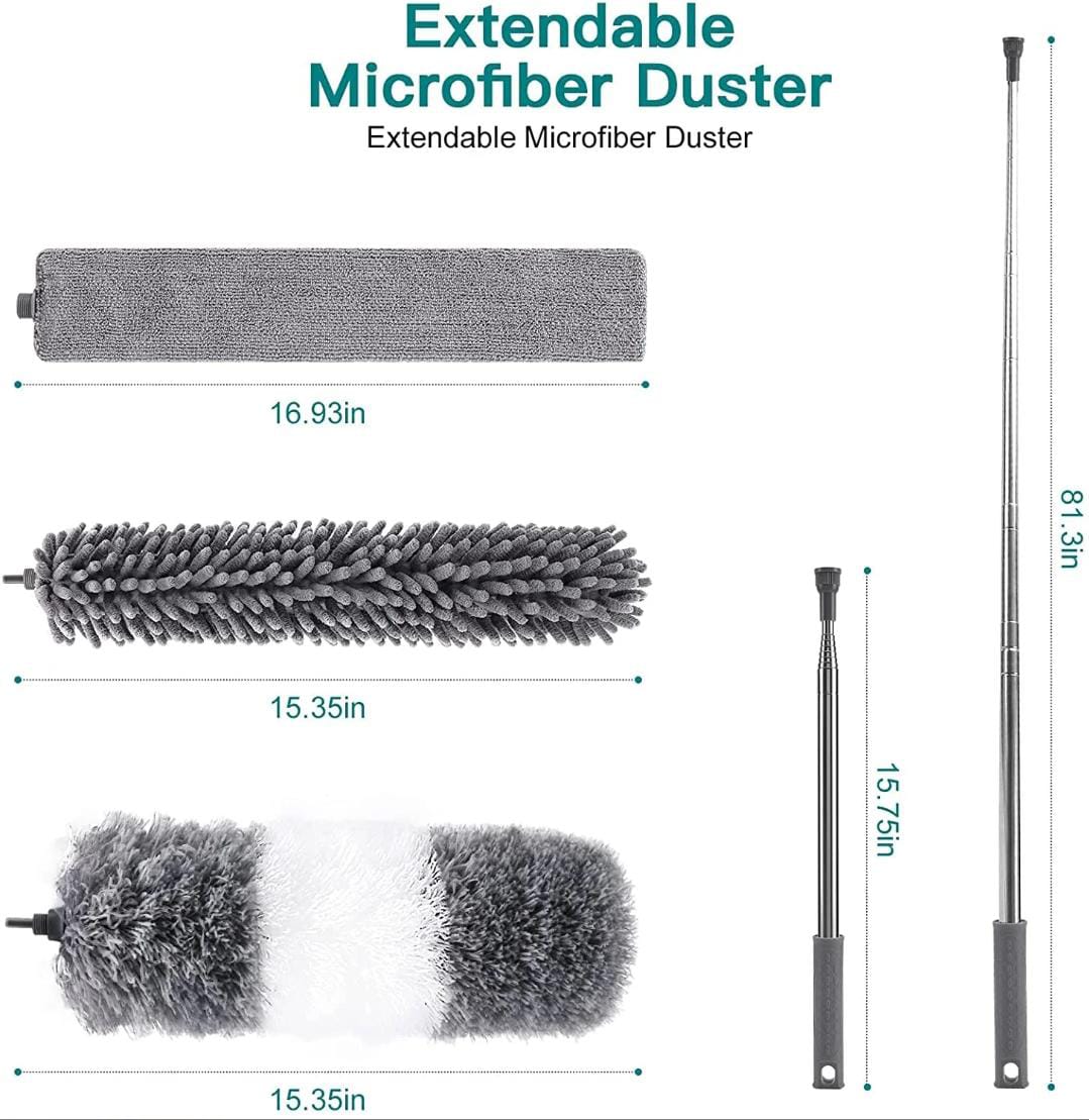 3 In 1 Adjustable Microfiber Duster