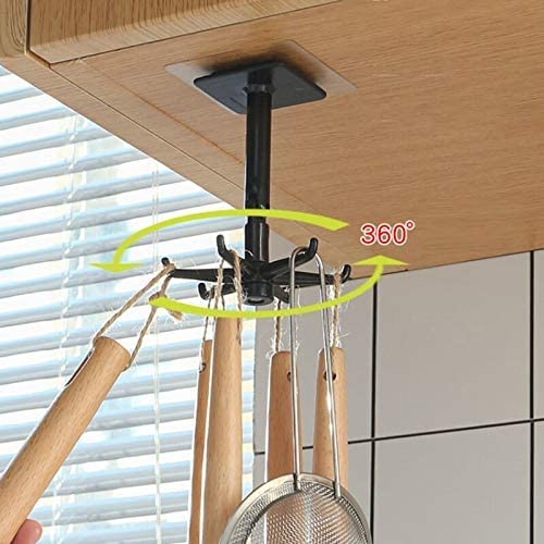 360 Degree Rotating Folding Hooks