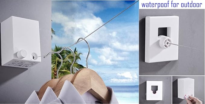 Indoor Clothesline with Adjustable Stainless Steel