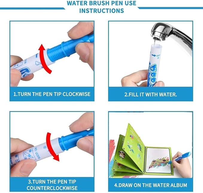 Kids Magic Water Book (Single Book)