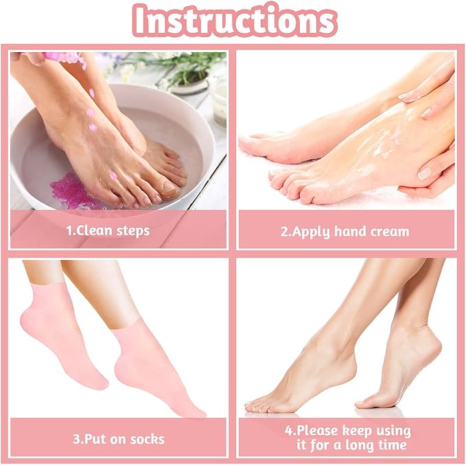 Full Silicone Socks Pair