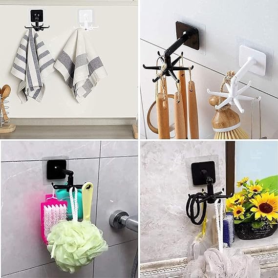 360 Degree Rotating Folding Hooks