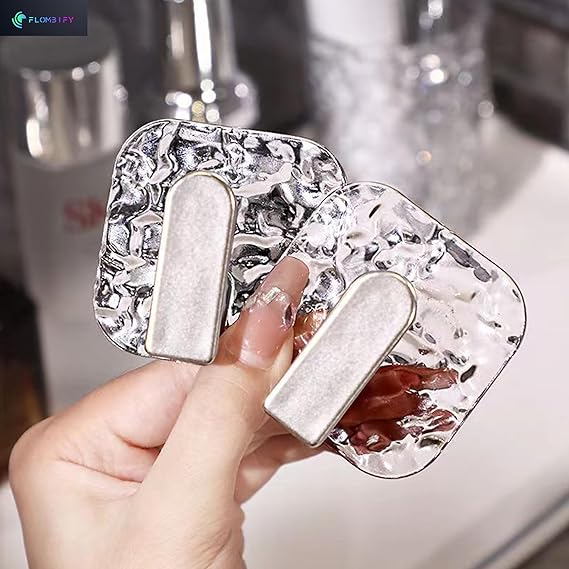 2Pcs Strong Crystal Design Hooks