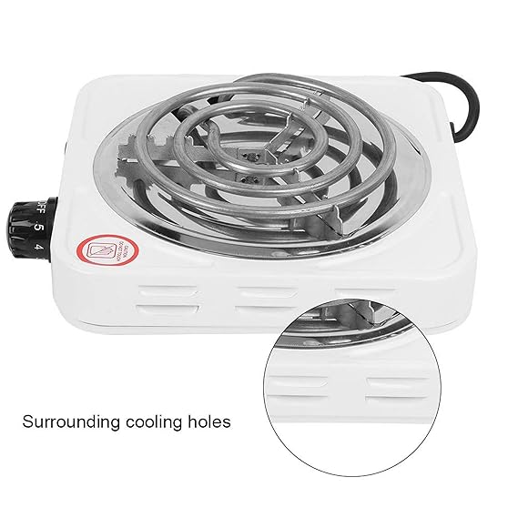 Mini Electric Stove, High Thermal Efficiency 1000W