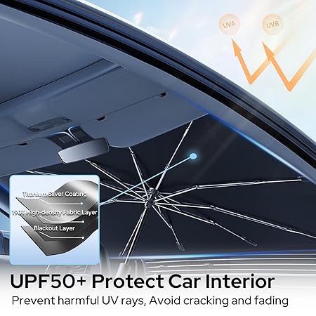 Car Windshield Sun Shade Protector