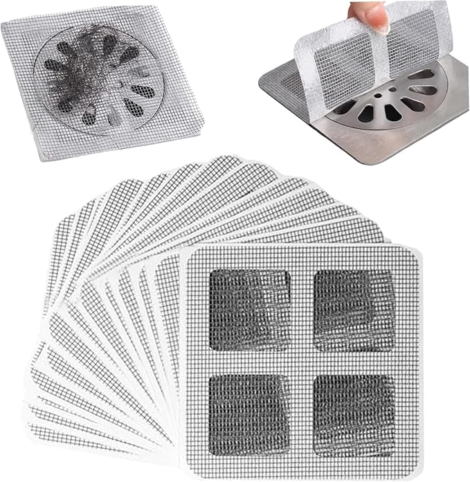 10Pcs Disposable Hair Drain Stickers