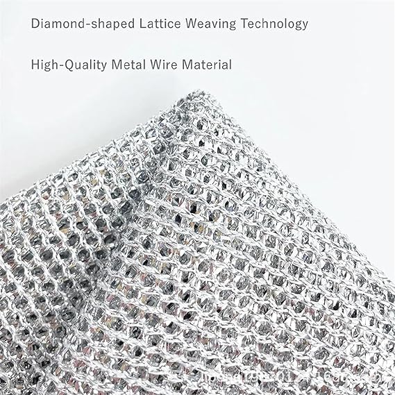 10pcs Multipurpose Wire Dishwashing Rags