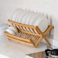 Wooden plate rack