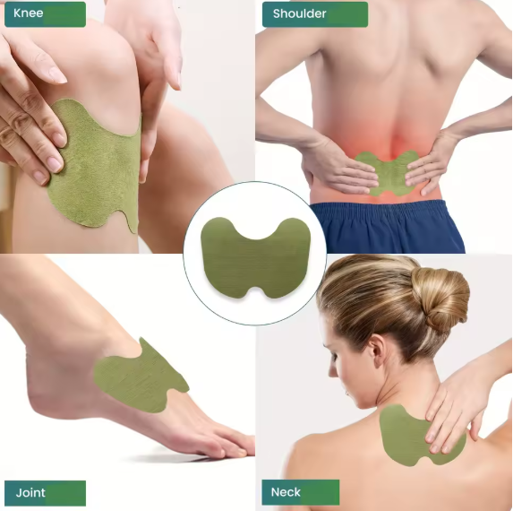12 pcs Knee joint Pain Plaster Chinese Wormwood Extract Sticker