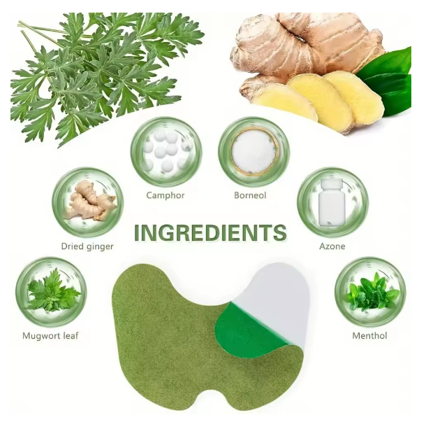 12 pcs Knee joint Pain Plaster Chinese Wormwood Extract Sticker