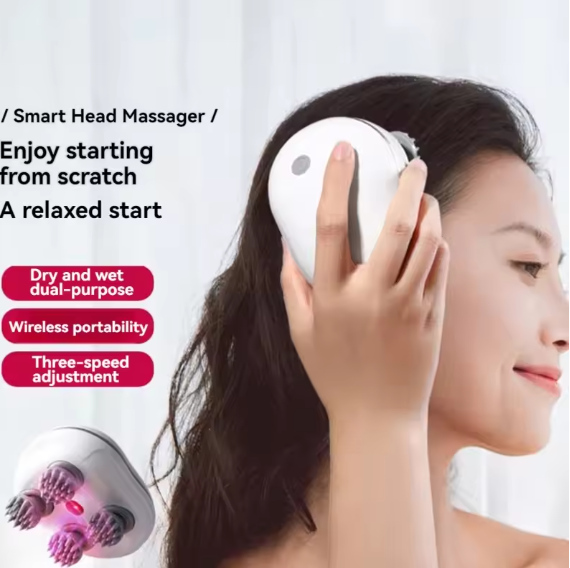 For Mini For Smart Scalp Massager With Red Light Therapy