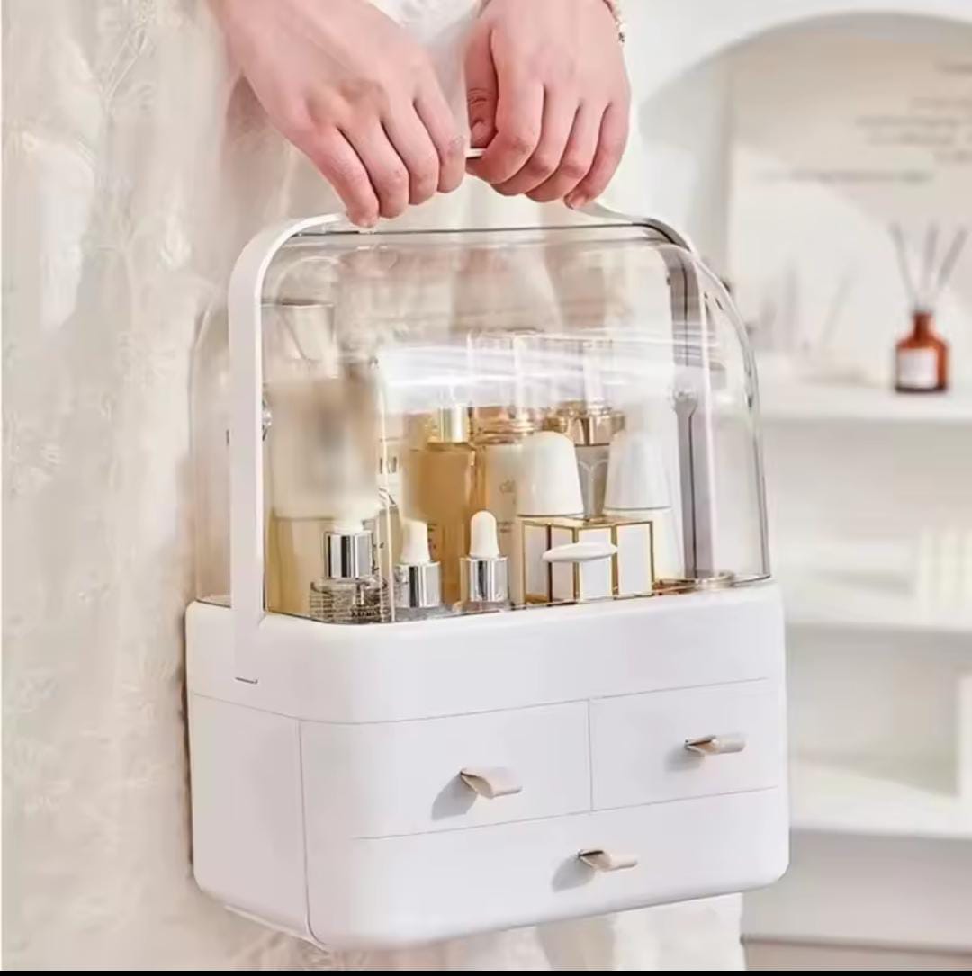 Modern Cosmetic Organizer Makeup Storage Holder 3 Layer