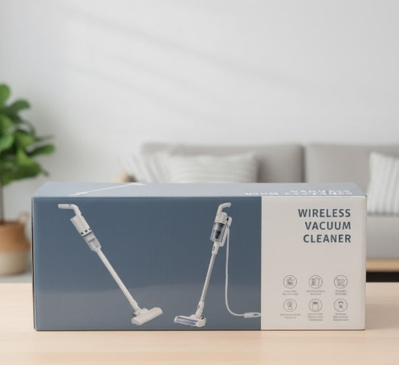 Cordless handheld hoover for mopping and vacuuming,