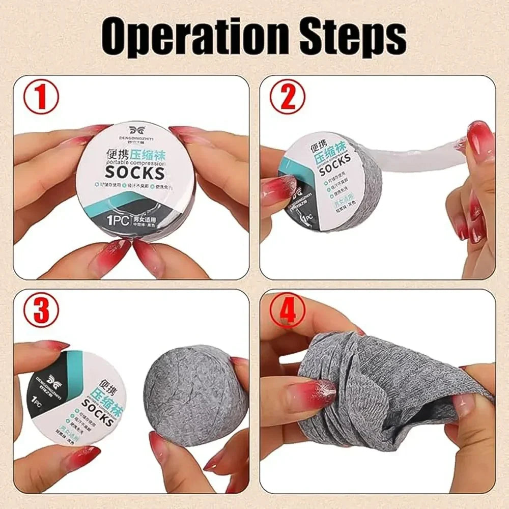 Disposable Travel Socks Pairs