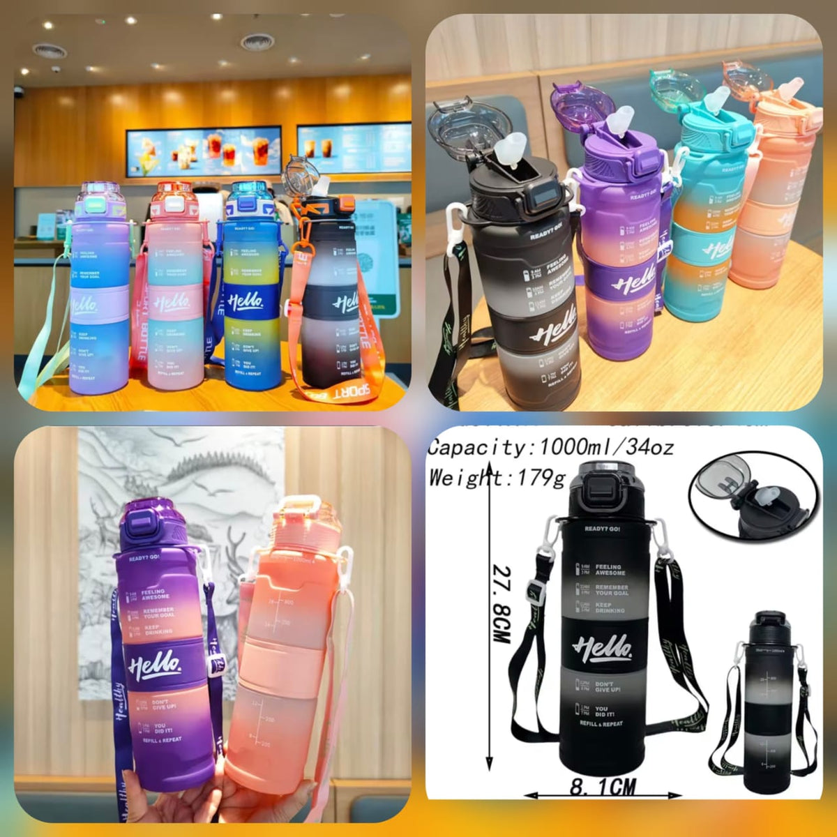 Hello 1000ML Bottle