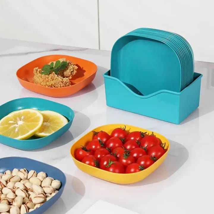 10pc Plate Set