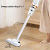 Cordless handheld hoover for mopping and vacuuming,