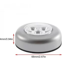 Pack Of 5 Battery Powered LED Under Cabinet Light Led Touch