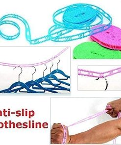Pack Of 4 Plastic Cloth Hanging Rope Clothes hanging rope