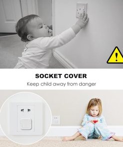 Pack Of 40 Plastic Socket Cover 2 And 3 Hole Child Electrical Safety