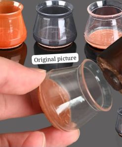 Pack Of 24 Anti Slip Silicone Chair Legs Caps