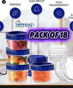 Pack Of 18 Bowl Set