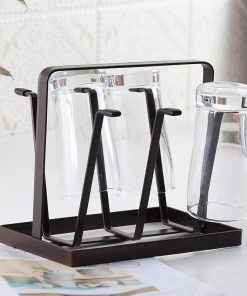 Metal Glass Stand