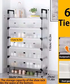 6 Tiers Shoe Rack