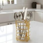 Fancy Golden Spoon Holder