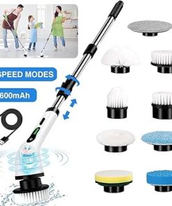 9 in 1 multifunctional electric cleaning brush
